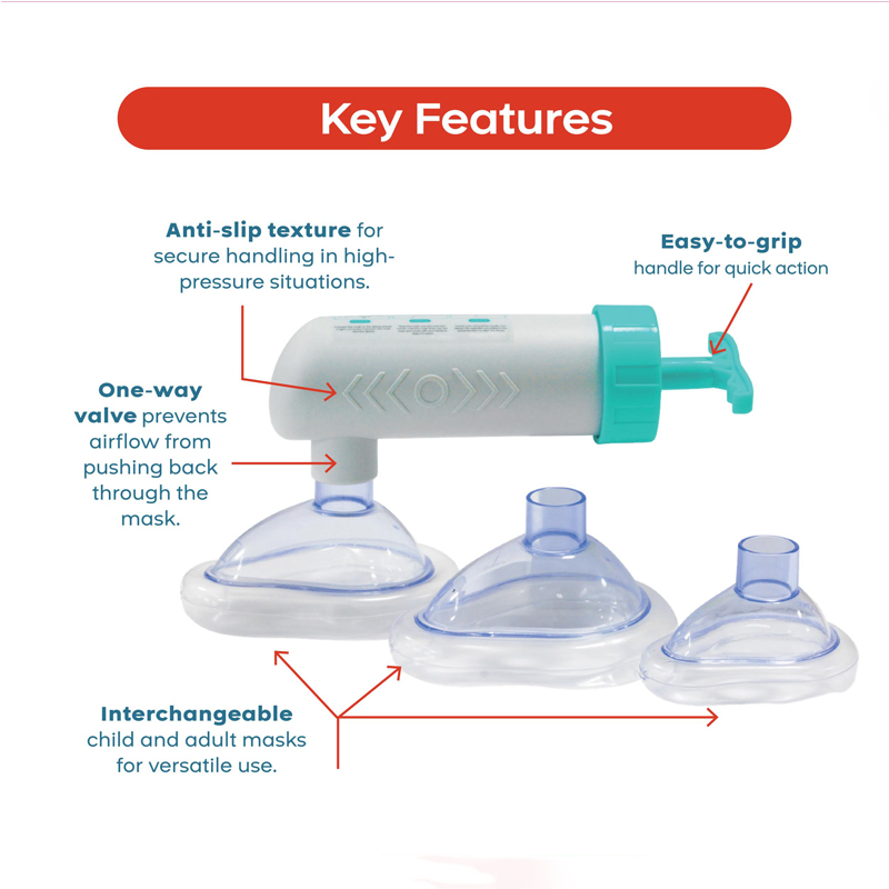 Longmed Choking Suction Rescue Device Respiratory Device